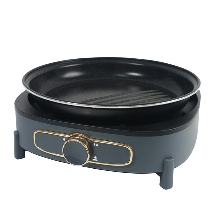 Electric Skillet With Frying Pan