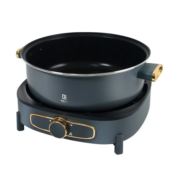 Electric Skillet With Frying Pan